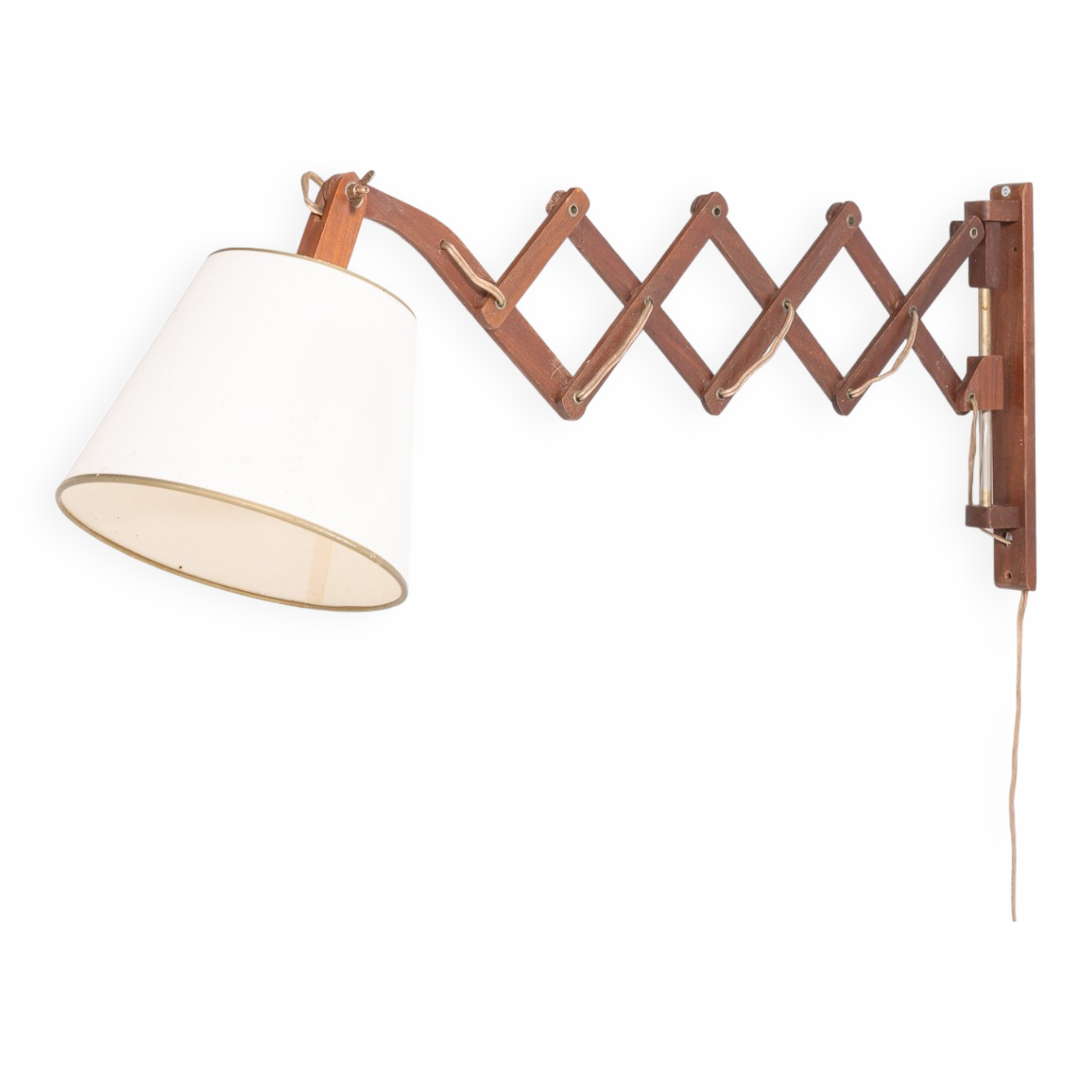 Scandinavian design scissors wall lamp, 1960’s