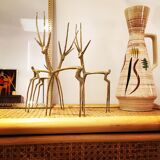Gazelles in brass
