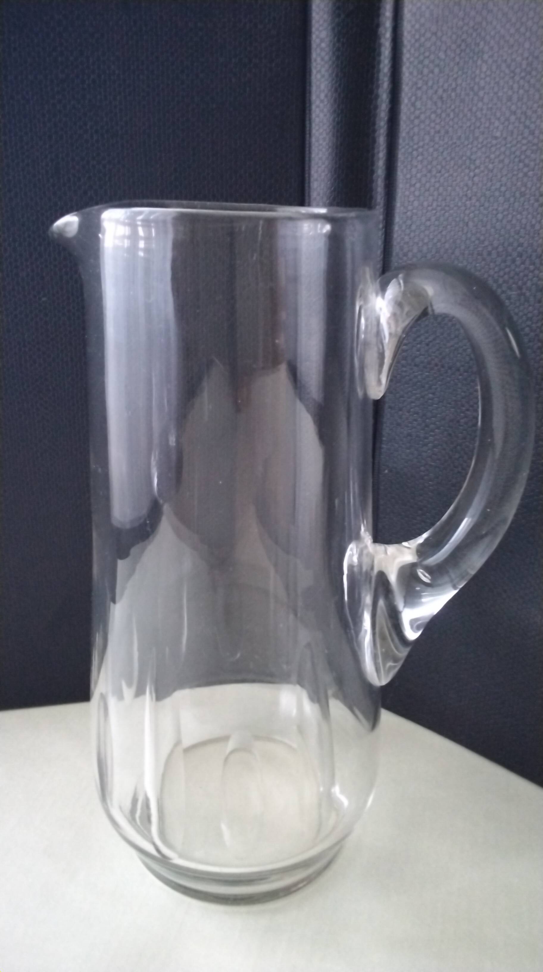 Jug, glass water carafe 1.350L