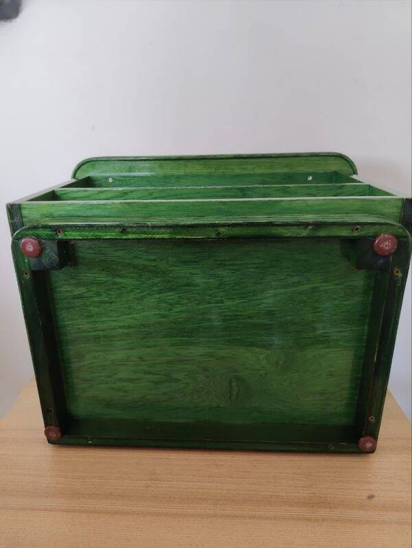 Table d'appoint Maugrion Roche Bobois vintage verte 🌱