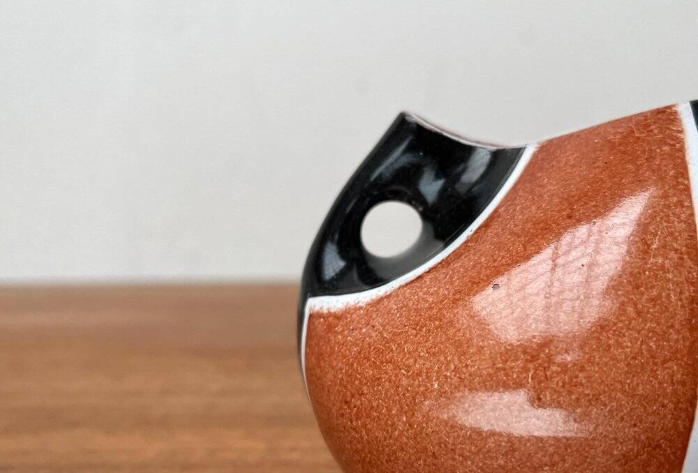 German ceramic vase from the mid-century by Krösselbach Keramik, 1960s.