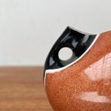 German ceramic vase from the mid-century by Krösselbach Keramik, 1960s.