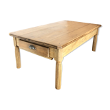 Farmhouse table, living room, solid oak
