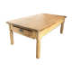 Farmhouse table, living room, solid oak