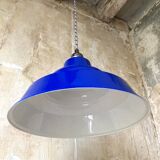 Blue metal workshop suspension