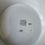 Lot of 3 old compotiers, late nineteenth