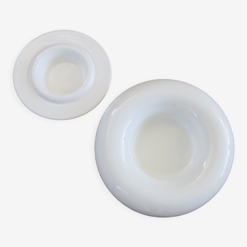 2 ceramic bowls of sicart