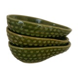 Set of 3 avocado cups