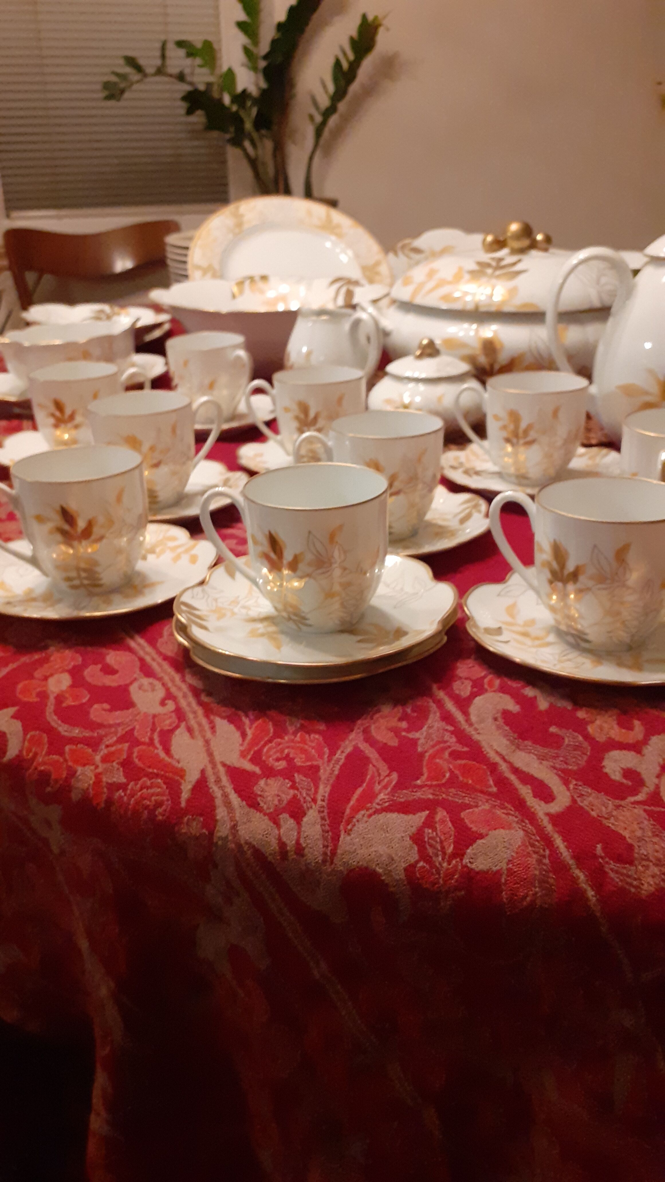 Porcelain table service 60 pieces