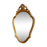 Ancien miroir doré 40x24 cm
