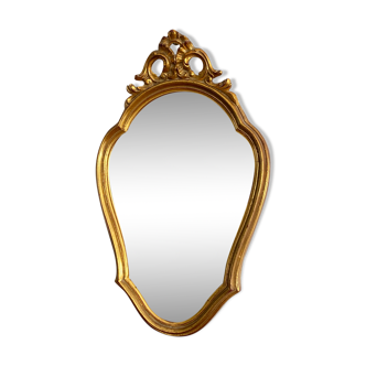 Ancien miroir doré 40x24 cm