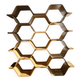 Honeycomb shelf made in design