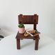 Antique children's chair, folk art, early 20th century