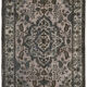 Hand-Knotted Carved Oriental 1970s 176 cm x 298 cm Grey Carpet