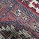 Tapis persan Hamadan vintage fait main 61 cm x 123 cm années 1970