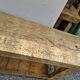 Wooden cabinetmaker's workbench