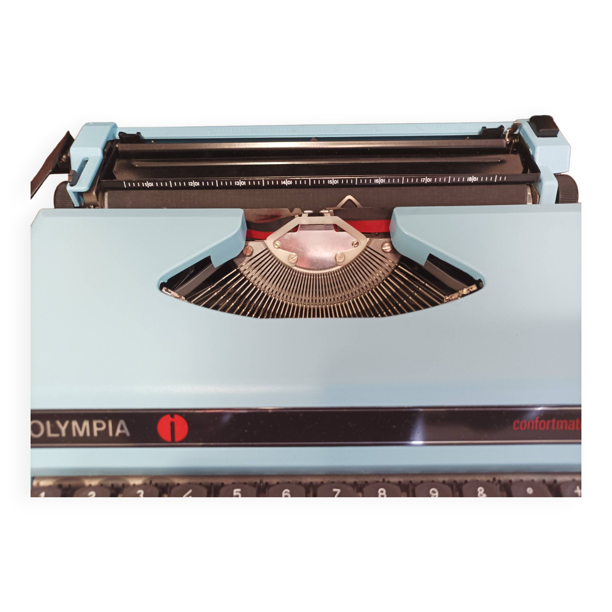 Olympia Conformatic 242 Pastel Blue like new