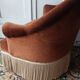 Paire de fauteuils crapaud