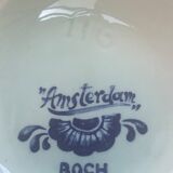 Jug, pitcher, delft pattern amsterdam model of vintage boch
