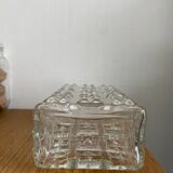 Vintage cut glass bottle