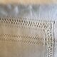 Square linen tablecloth