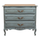Louis XV style commode with a patina