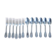 12 christofle entremet in silver metal