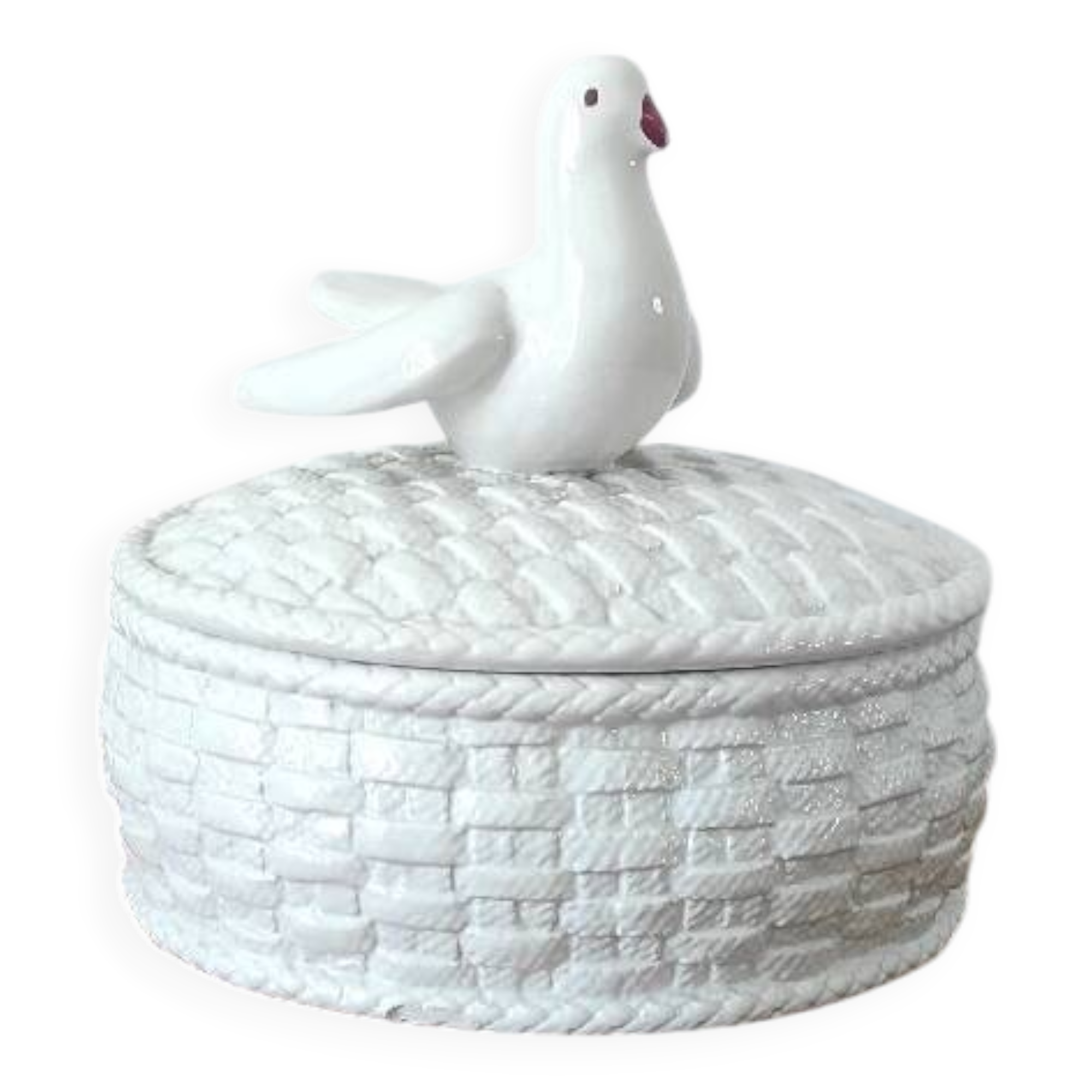 Vintage biscuit or jewelry box