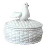 Vintage biscuit or jewelry box