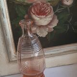 Carafe tray and 3 glasses set