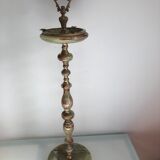 Ashtray on bronze marble foot