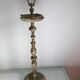 Ashtray on bronze marble foot