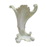 Limoges porcelain cone vase