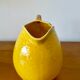Pichet barbotine citron