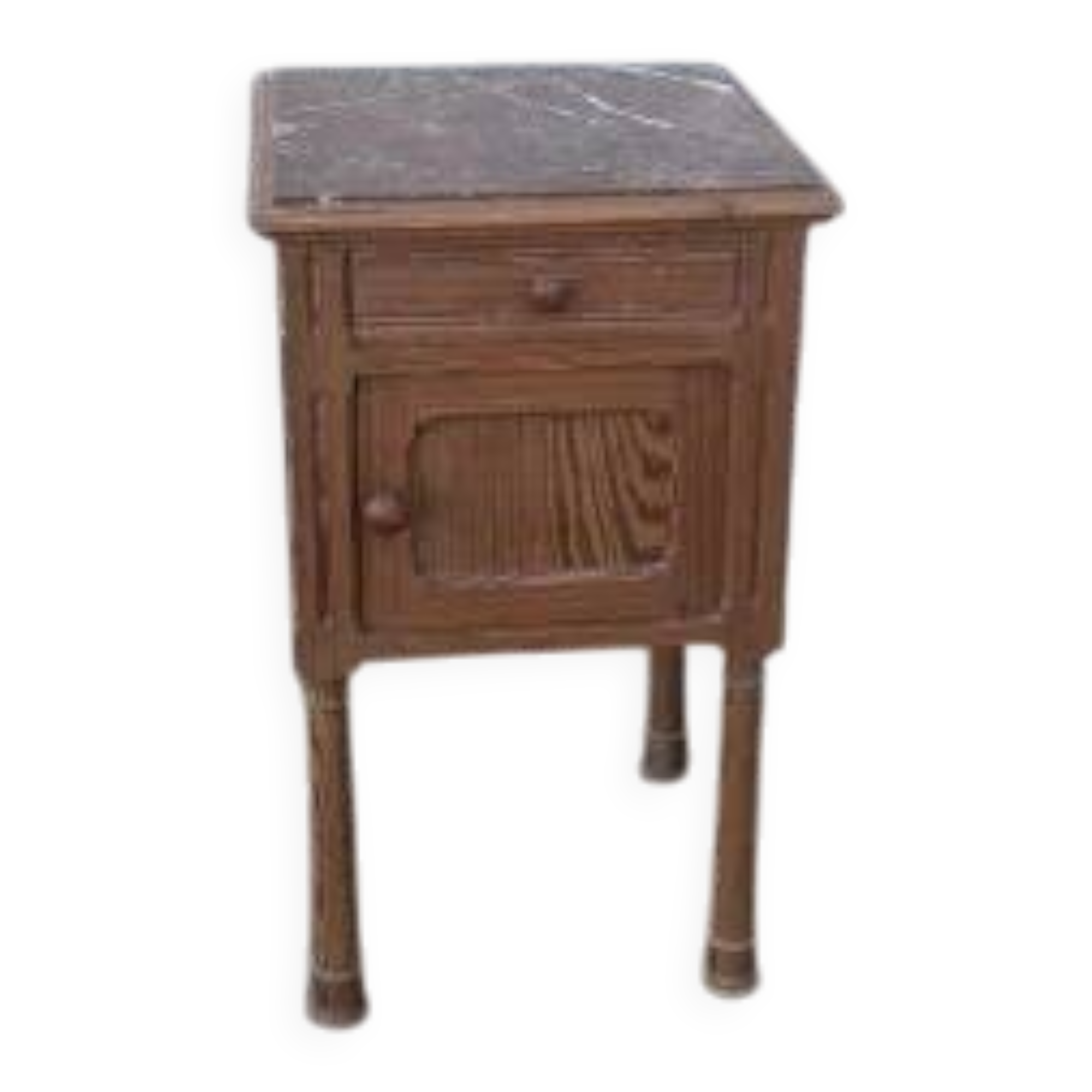 Nightstand, marble bedside table