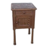 Nightstand, marble bedside table