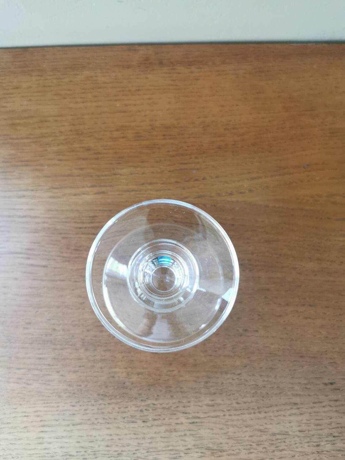 Set of 6 vintage 70s crystal champagne glasses