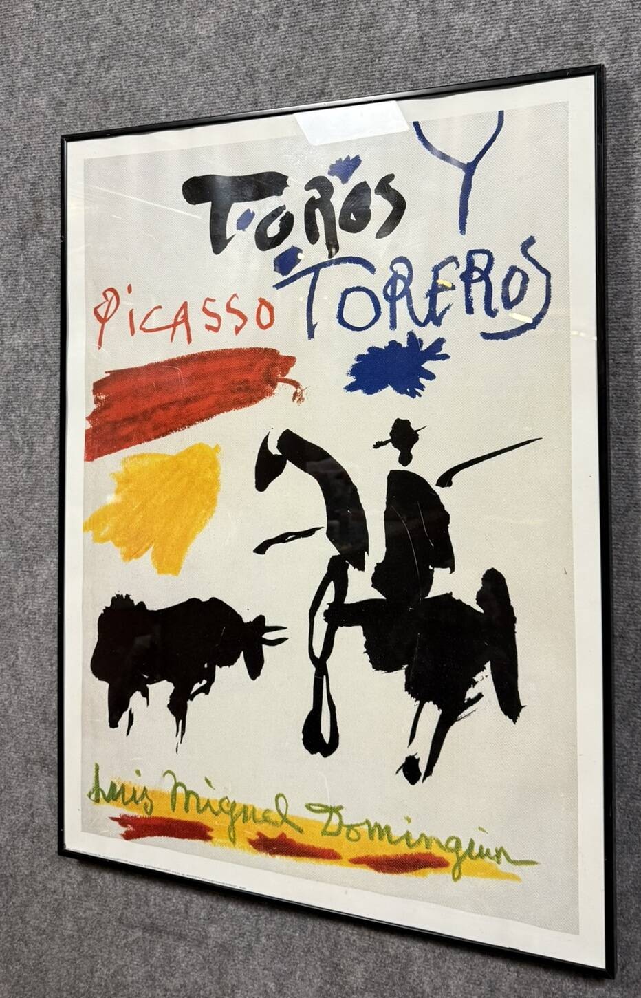 lithographed poster for a book of drawings