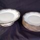 Dessert service in Limoges porcelain for 12 people, Jean Boyer and Nardon Lafarge (1920 - 1934)