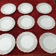 Assiettes à dessert porcelaine de Limoges
