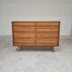 U-453 dub chest of drawers by Jiri Jiroutek for Interier Praha 1960