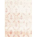 Handmade vintage Oushak rug