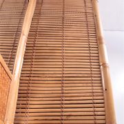 Vintage faux bamboo dressing table 'natural beauty' 1980s France