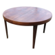 Table de salle à manger extensible en palissandre vintage danoise