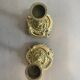Pair of Louis XV style gilt bronze candlesticks