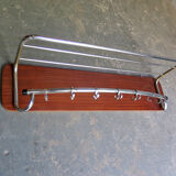 Chrome-plated metal coat rack, 1960s