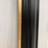 Black frame and vintage gold