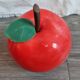 Vintage Red Apple Ice Bucket