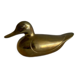 Vintage Brass Duck