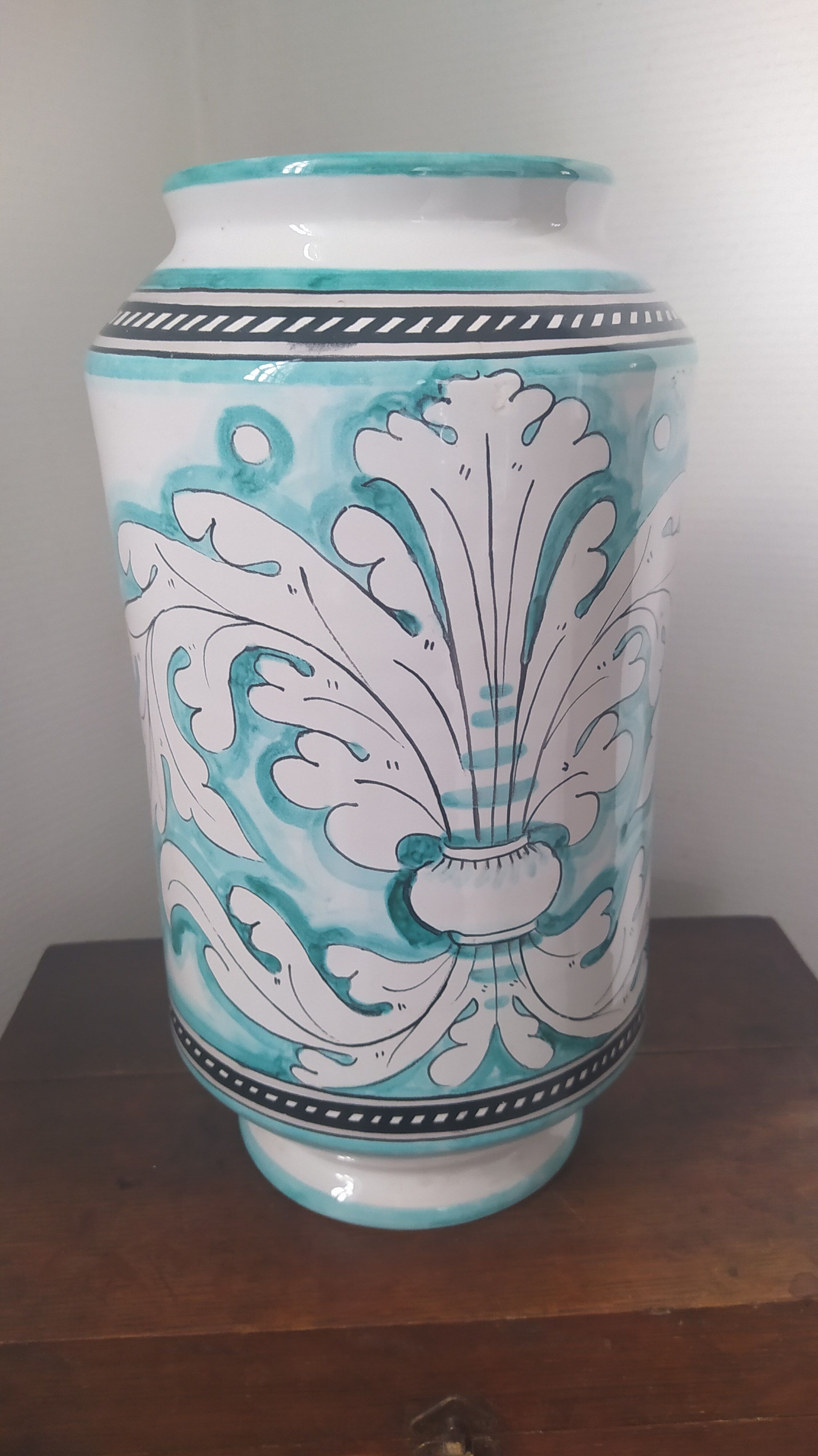 Ceramic vase Orvieto Fusari